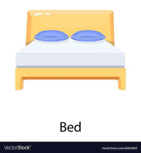 Bed Royalty Free Vector Image - VectorStock