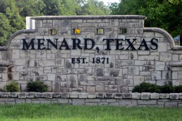 Menard Texas - Texas Hill Country