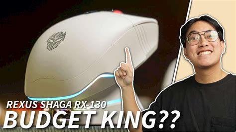 CALON BUDGET KING MOUSE GAMING WIRELESS LOKAL ?? - Rexus Shaga RX-130 Review - YouTube