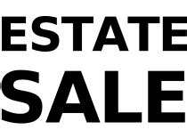 Printable Signs: "Estate Sale"