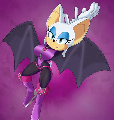 Rouge (Sonic Prime) by TheCakeee on Newgrounds