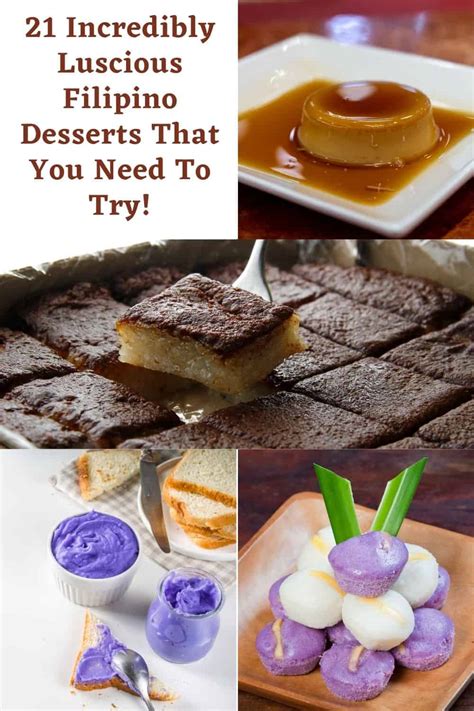 21 Incredibly Luscious Filipino Desserts That You Need To Try!