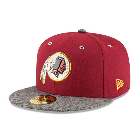 Men's Washington Redskins New Era Burgundy On Stage 59FIFTY Fitted Hat