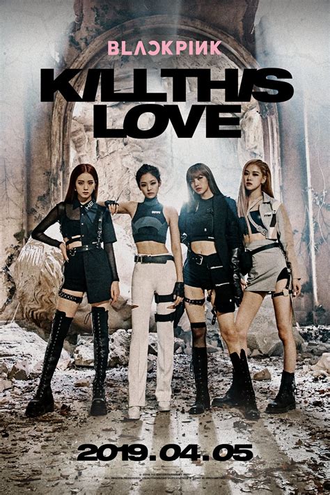 BLACKPINK KILL THIS LOVE Teaser poster