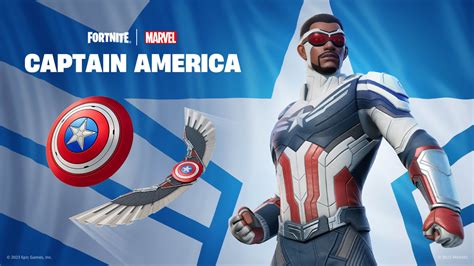 Captain America - Sam Wilson Fortnite Wallpapers - Wallpaper Cave