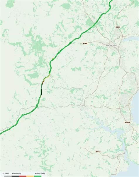 Crash brings A38 to a halt - latest updates - Devon Live