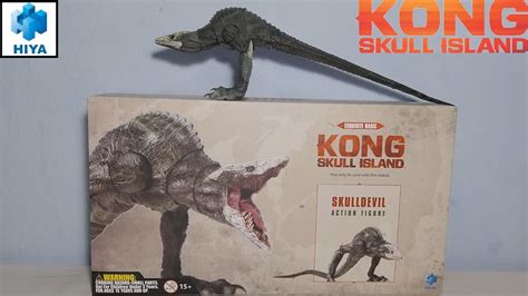 Hiya Toys Exquisite basic Skulldevil (Skullcrawler) Kong Skull Island Action Figure Unboxing ...