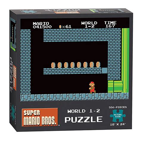 Super Mario Bros. World 1-2 550pc Puzzle