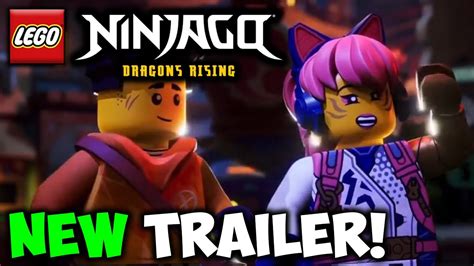 NEW TRAILER for Ninjago: Dragons Rising! New Characters & More! | Reaction | Brick Finds & Flips