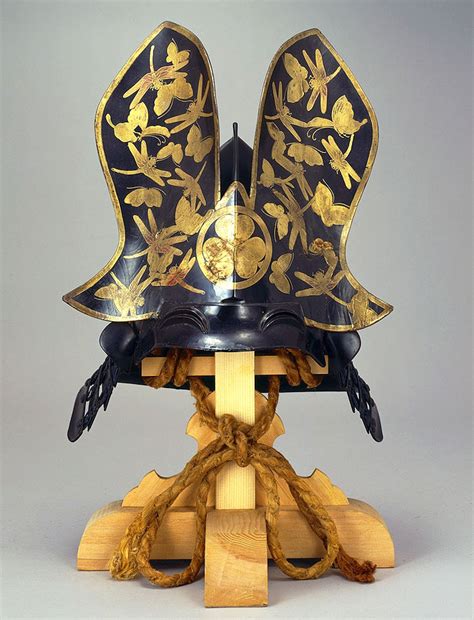 Exploding Rocks • Tokugawa Clan Crest Kabuto. Mid Edo period. The...