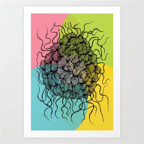 Brainstorm Art Print by SuShA Designs | Society6