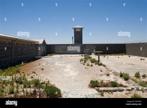 Robben Island, Table Bay, prison grounds used for political prisoners during apartheid in South ...