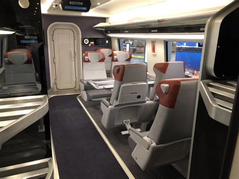 A look inside Amtrak’s next-gen Acela Express - Center for Disabilities ...