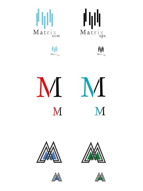 Matrix logos on Behance