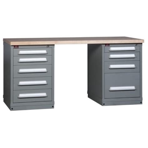 Industrial Workbenches with Drawers - Work Tables with Storage | Lyon