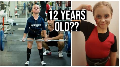 World's Strongest 12 year old Girl - Indra Lundqvist from Sweden - YouTube