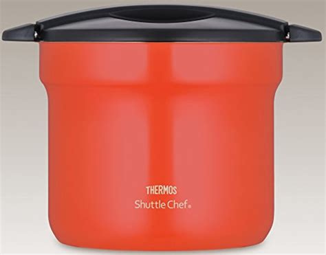 THERMOS Vacuum Thermal Insulation Cooker Shuttle Chef 4.3L Tomato KBF-4501 F/S 4562344352994 | eBay