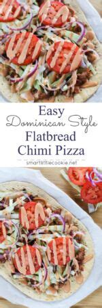 Easy Dominican Style Flatbread Chimi Pizza - My Dominican Kitchen