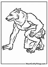 Werewolf Coloring Pages 15 Free Printable PDF Sheets sketch template