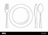 Forks Spoons Coloring Pages sketch template