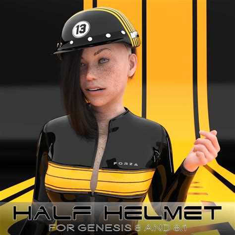 Half Helmet G8 3D Render | RenderHub Gallery