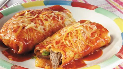 Baked Steak Burritos recipe from Pillsbury.com