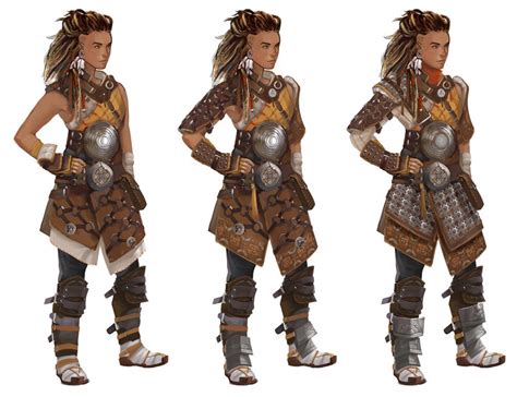 The Art Of Horizon Zero Dawn - Characters