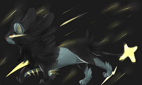 Luxray- Painting practice by Sunny-Shigeru on DeviantArt