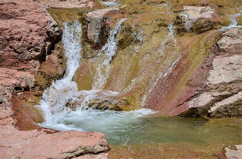 Secret Serene Waterfall in Mountains Photograph by Brenda Landdeck - Pixels