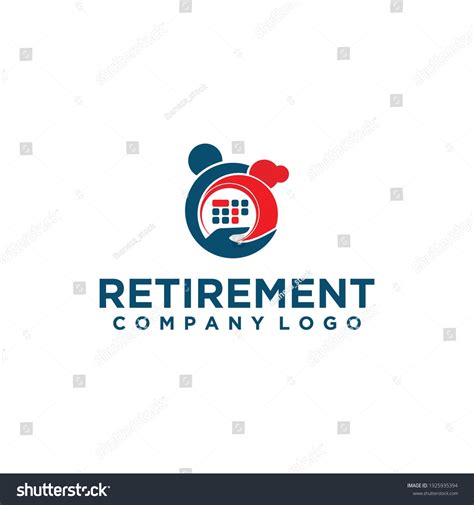 Happy Retirement Finance Wealth Logo Vector Stock Vector (Royalty Free ...