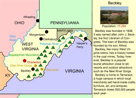 West Virginia Interactive Map