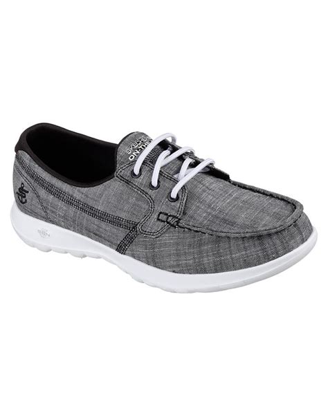 Skechers Women's Go Walk Lite - Wide Width Boat Shoes from Finish Line ...