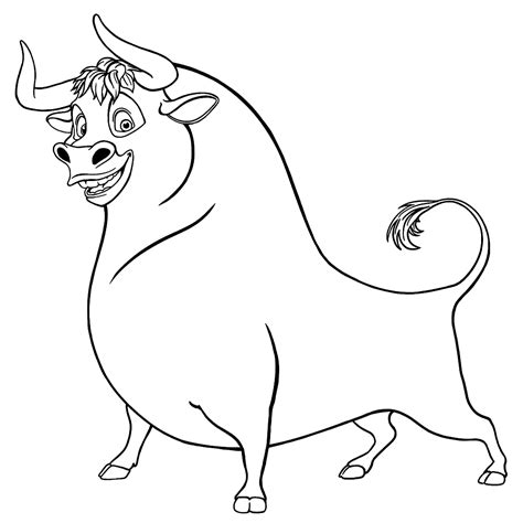 Printable Disney Ferdinand Coloring Pages