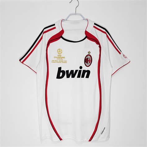 AC Milan 2007 Champions League Final Retro Men Adult Shirt - Etsy