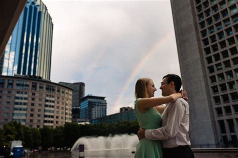 Northeastern University Engagement Session - Whiting Photography