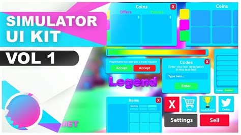 Roblox GUI Template