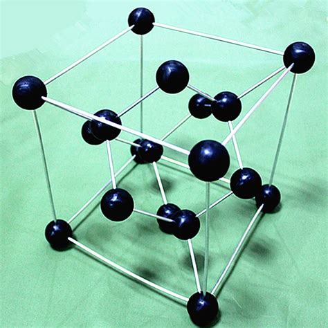 Bulk Crystal structure model diamond lattice (diameter 30mm) free shipping-in Educational ...