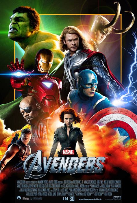 Of all the Avengers Posters, this is tolerable. But even on this one ...