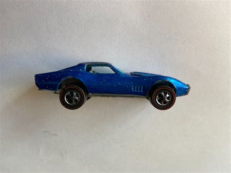 Hot Wheels REDLINE CUSTOM CORVETTE BLUE | eBay