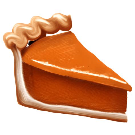 Pumpkin Pie Slice Digital Graphic · Creative Fabrica