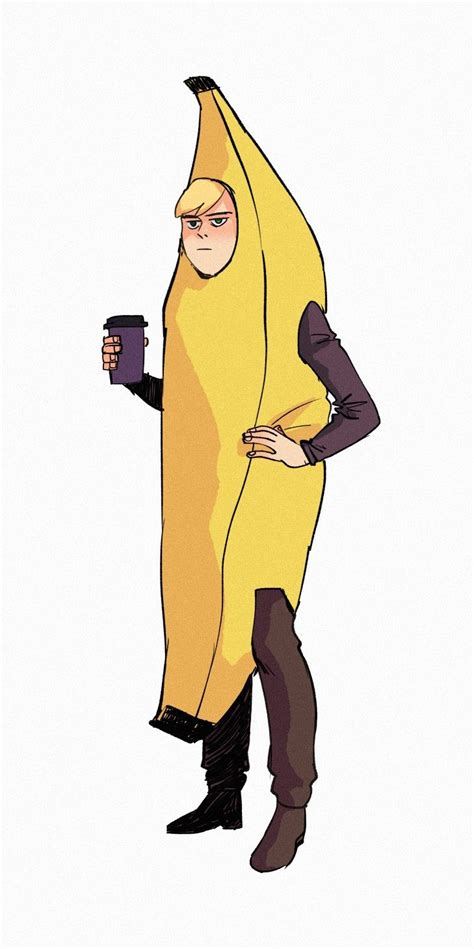 Felix in a Mr. Banana costume | Banana costume, Miraculous ladybug memes, Miraculous ladybug