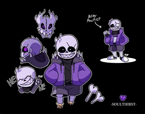 Soulthirst: Sans by Mistdrawz on DeviantArt