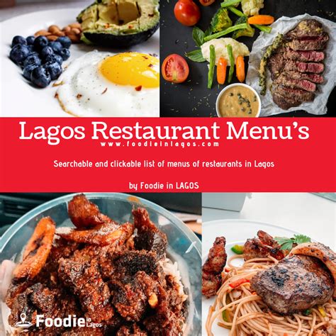 Lagos+Restaurant+Menus · Foodie in Lagos