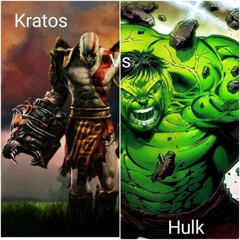 Kratos Vs Hulk | Comics Amino