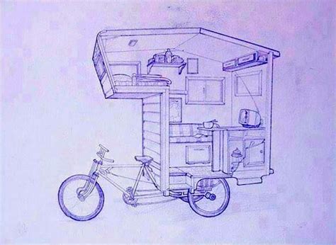 This Bicycle Camper Features an Mobile Livable Space For One