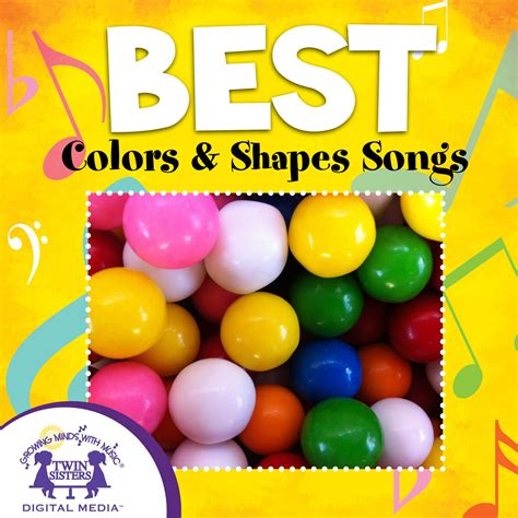 BEST Colors & Shapes Songs - Twin Sisters