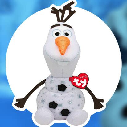 Sparkling Olaf Plush by TY – Store – slackers.com