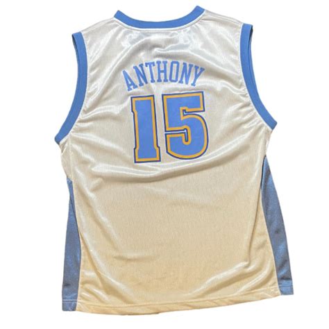 NBA Denver Nuggets Merchandise Jersey # 15 Carmelo... - Depop