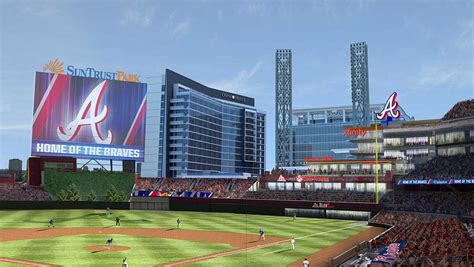 Snuggled against SunTrust Park, Omni Hotel opens at The Battery ...