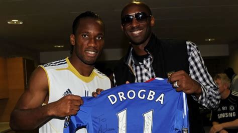 Didier Drogba-signed Chelsea jersey from Kobe lifted Adam Morrison up ...